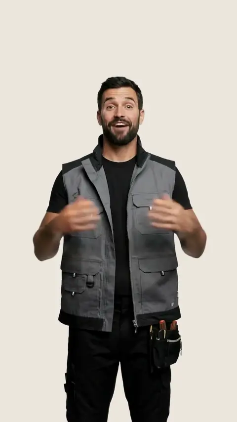 KI-Avatar im Arbeitsoutfit als Vorschaubild des Karalus-Videos