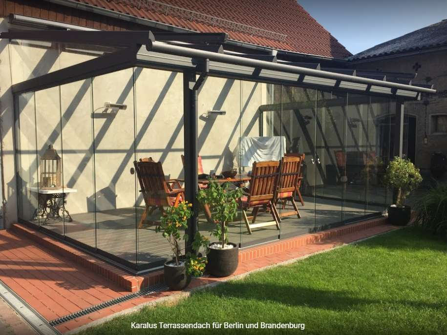 Terrassendach mit Glasseiten in 13055 Berlin-Alt-Hohenschönhausen